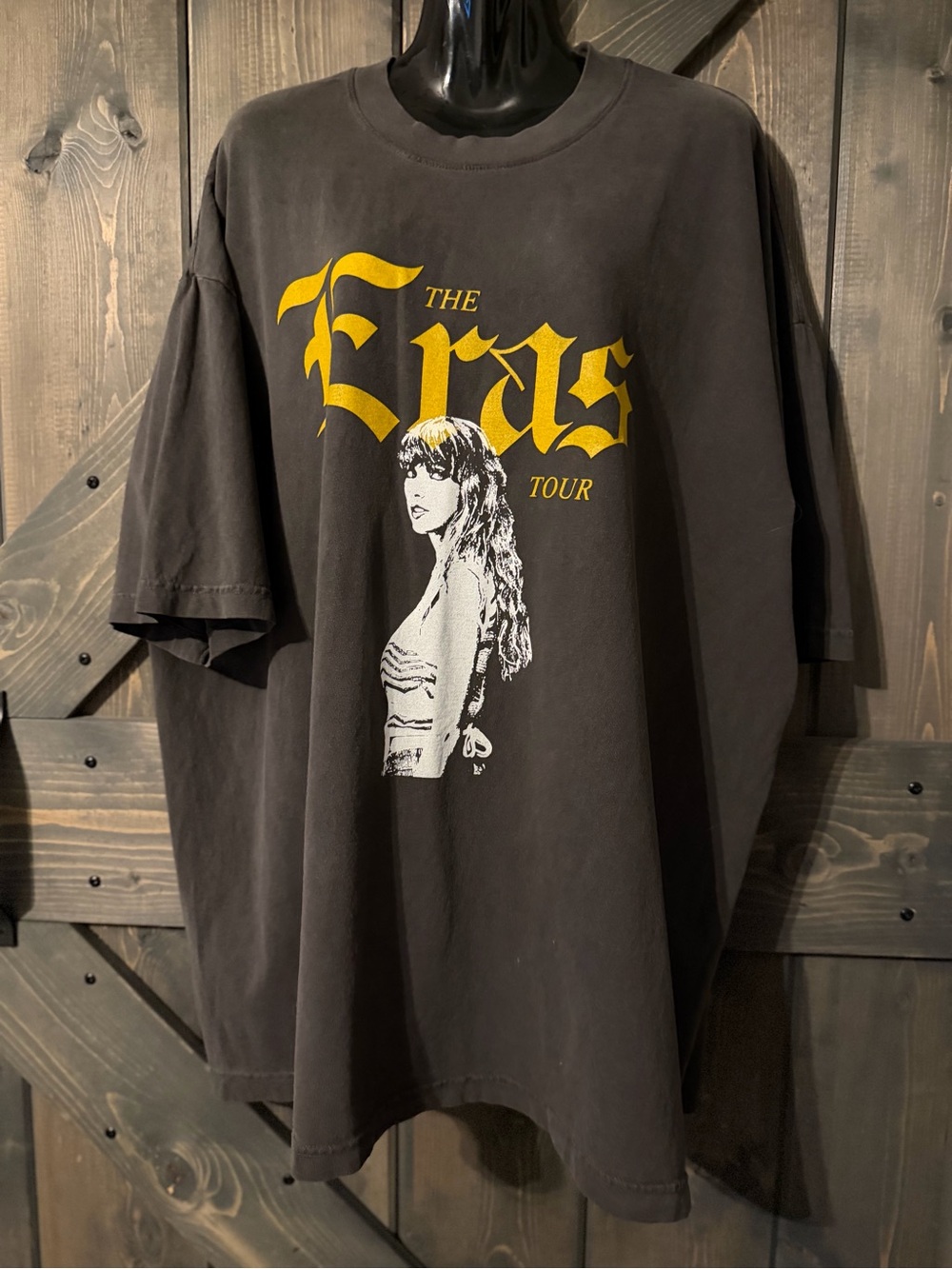 The Eras Tour Graphic Tee - Black & Yellow 2XL